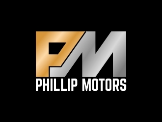 Phillip Motors logo design by b3no