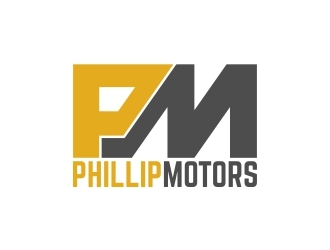 Phillip Motors logo design by b3no