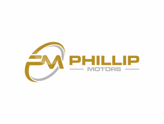 Phillip Motors logo design by ammad
