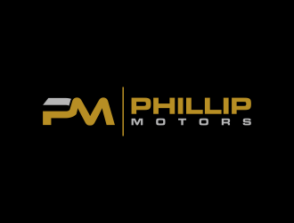 Phillip Motors logo design by ammad