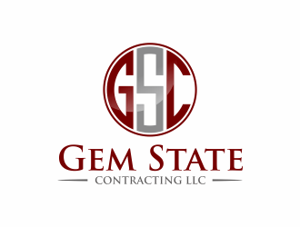 Gem State Contracting LLC logo design by ammad