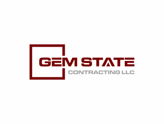 Gem State Contracting LLC logo design by ammad