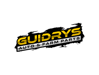 Guidrys Auto & Farm Parts logo design by IrvanB