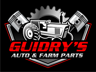 Guidrys Auto & Farm Parts logo design by haze