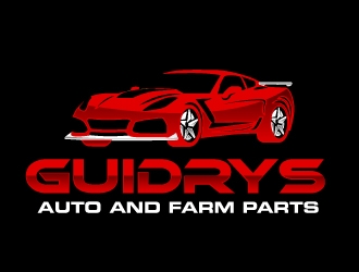 Guidrys Auto & Farm Parts logo design by ElonStark