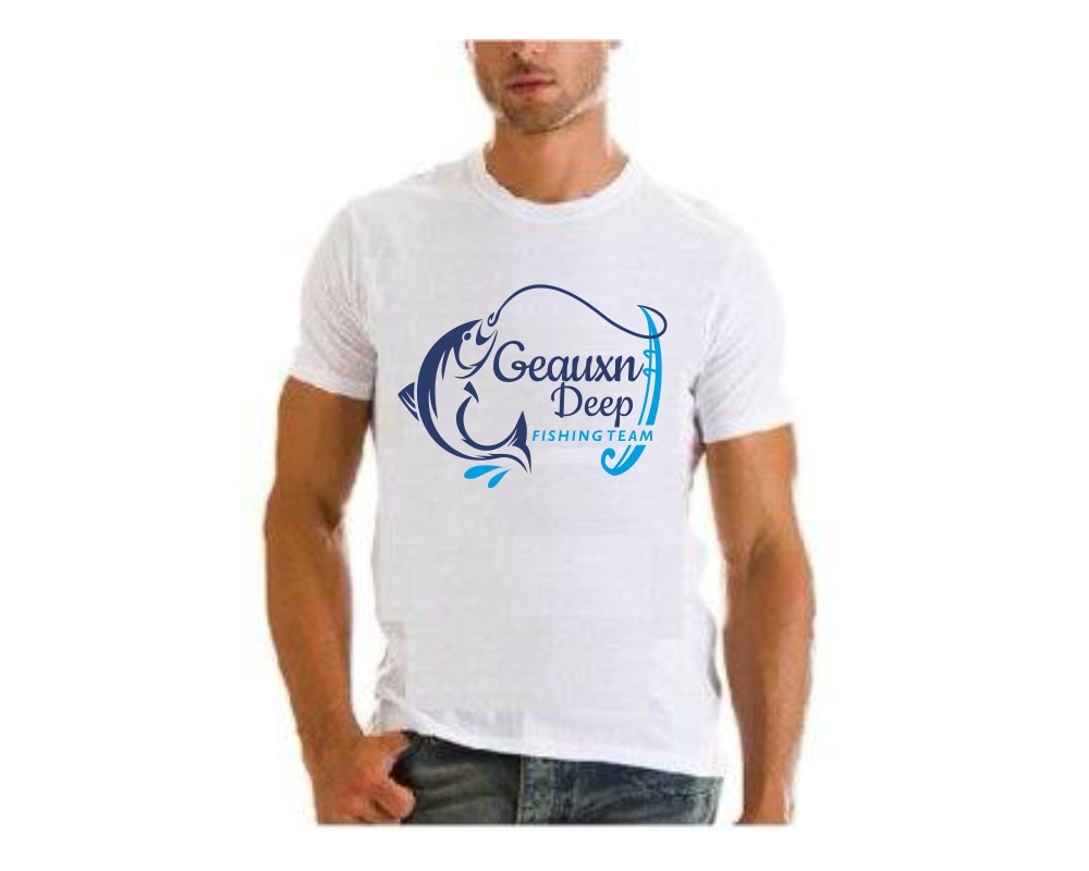 Geauxn Deep Fishing Team logo design by ruki