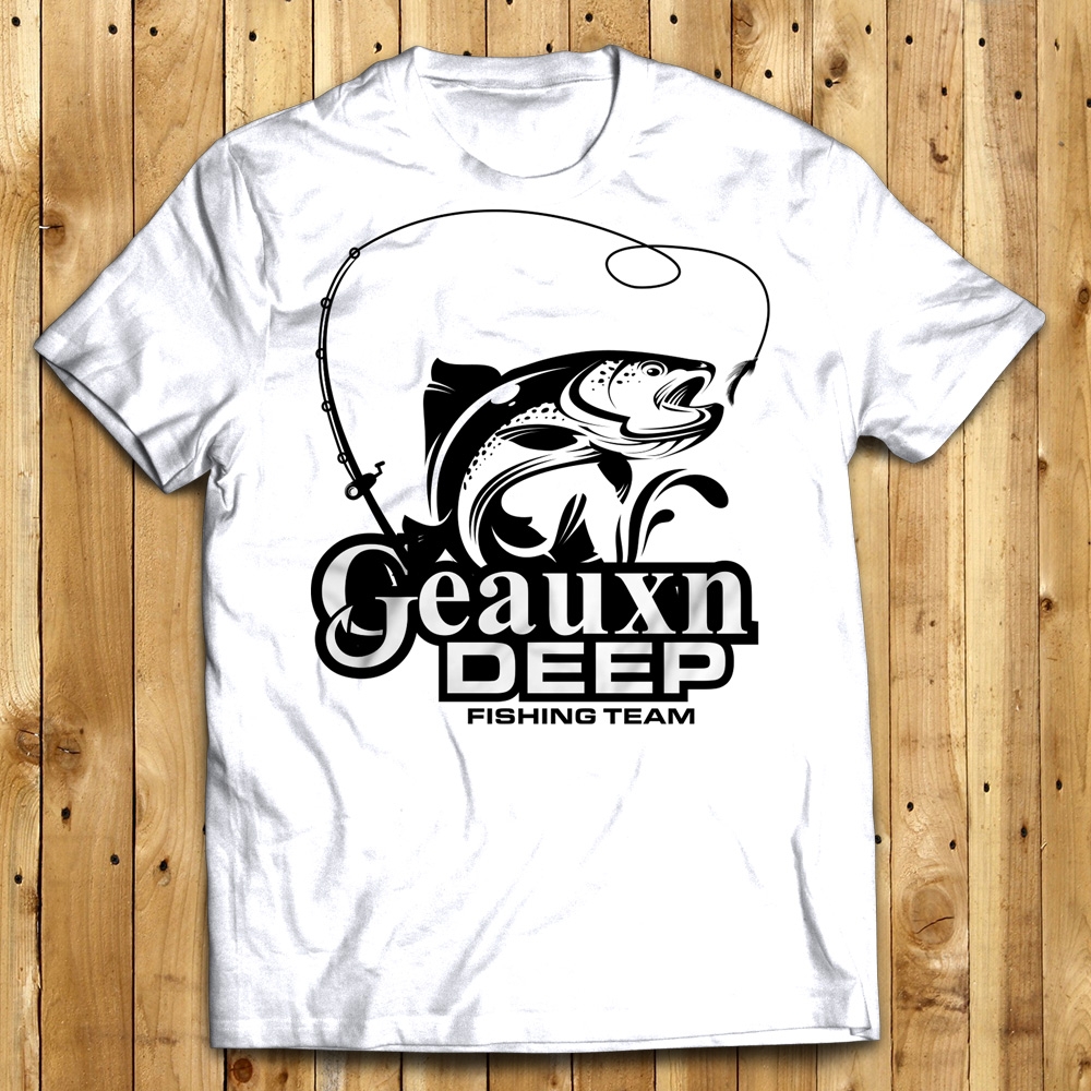 Geauxn Deep Fishing Team logo design by torresace