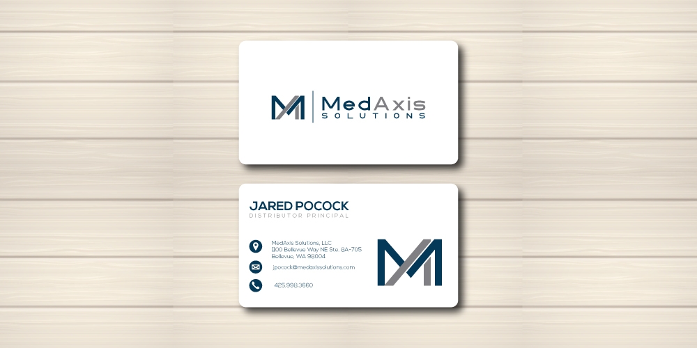 MedAxis Solutions logo design by Akhtar