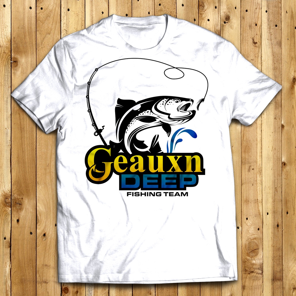 Geauxn Deep Fishing Team logo design by torresace