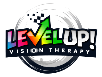 LEVEL UP! Vision Therapy logo design by schiena