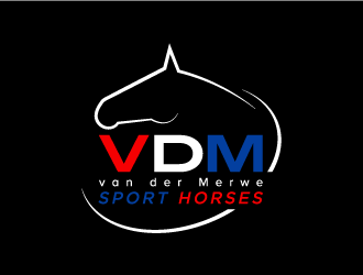 VDM (van der Merwe) *van der is not capitalized* logo design by denfransko