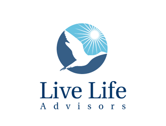 Live Life Advisors logo design by Coolwanz