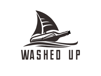 Washed Up logo design by YONK