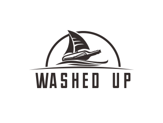 Washed Up logo design by YONK