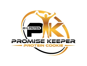 Promise Keeper protein cookie logo design by uttam