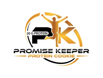 Promise Keeper protein cookie logo design by uttam