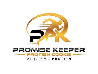 Promise Keeper protein cookie logo design by uttam