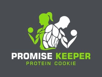 Promise Keeper protein cookie logo design by ManishKoli