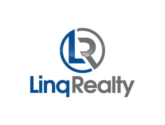 Linq Realty logo design by pixalrahul