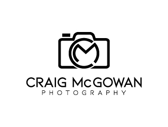 Craig McGowan Photography logo design by jaize