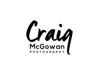 Craig McGowan Photography logo design by ubai popi