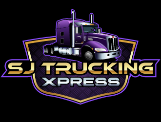 SJ Trucking Xpress logo design by axel182