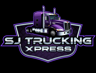 SJ Trucking Xpress logo design by axel182