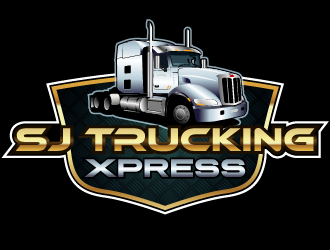SJ Trucking Xpress logo design by axel182