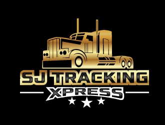SJ Trucking Xpress logo design by NikoLai