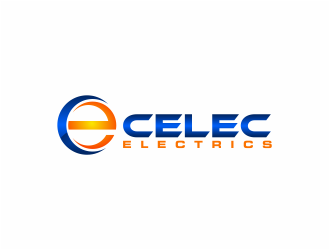 CELEC Electrics logo design by mutafailan