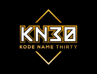 Kode Name 30 logo design by Mbezz