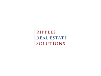Ripples Real Estate Solutions logo design by bricton