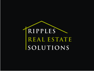 Ripples Real Estate Solutions logo design by bricton