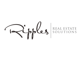 Ripples Real Estate Solutions logo design by cimot