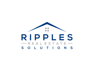 Ripples Real Estate Solutions logo design by ubai popi