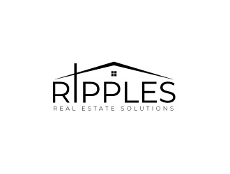 Ripples Real Estate Solutions logo design by crazher
