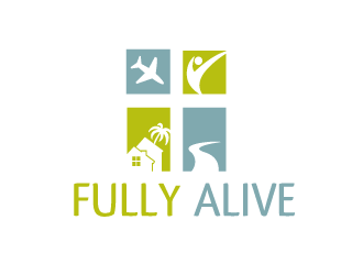Fully Alive logo design by bloomgirrl