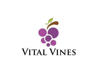 Vital Vines logo design by semar