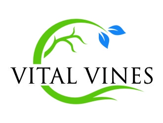 Vital Vines logo design by jetzu