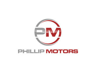 Phillip Motors logo design by ammad