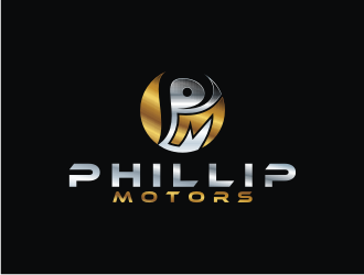 Phillip Motors logo design by bricton