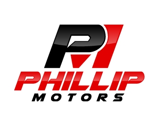 Phillip Motors logo design by ElonStark