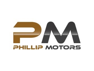 Phillip Motors logo design by maserik