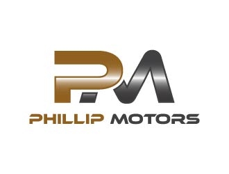 Phillip Motors logo design by maserik