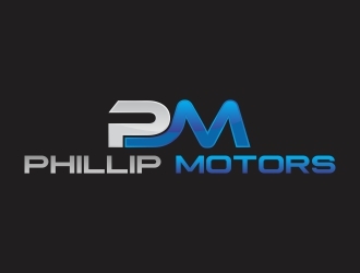 Phillip Motors logo design by rizuki