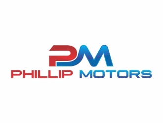 Phillip Motors logo design by rizuki