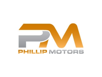 Phillip Motors logo design by daywalker