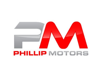 Phillip Motors logo design by daywalker