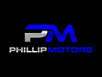 Phillip Motors logo design by jaize