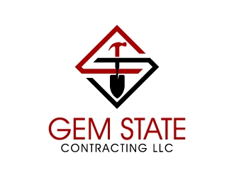 Gem State Contracting LLC logo design by desynergy